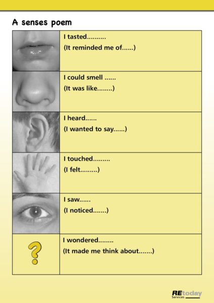 A Senses poem pdf