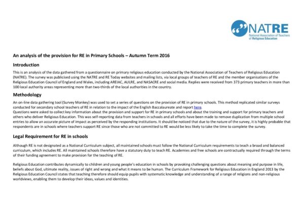 NATRE Primary Survey 2016 final pdf