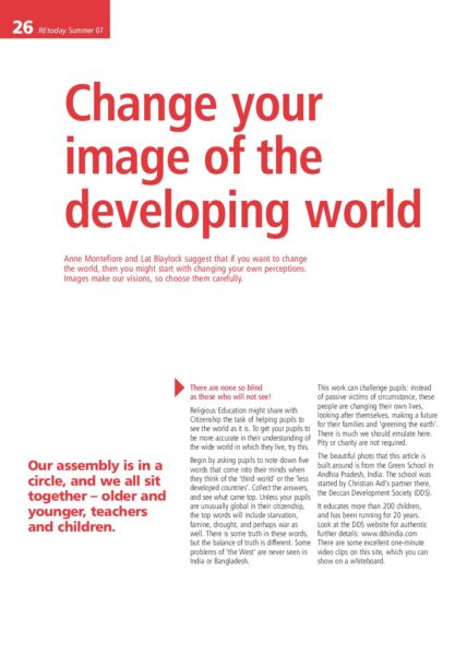 1.Change your image of the developing world pp 26 – 272 pdf