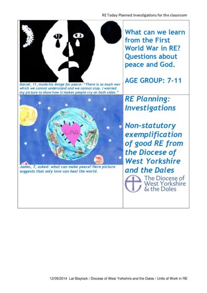 2 Yr4 to 6 What can we learn from the Great War 14 9 14 pdf