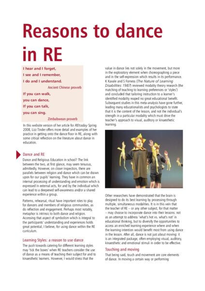 2.Reasons to dance pp 16 – 17 pdf