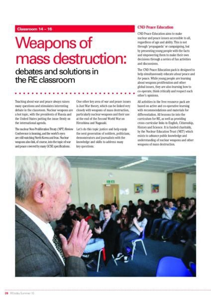 3. Weapons of mass destruction pdf