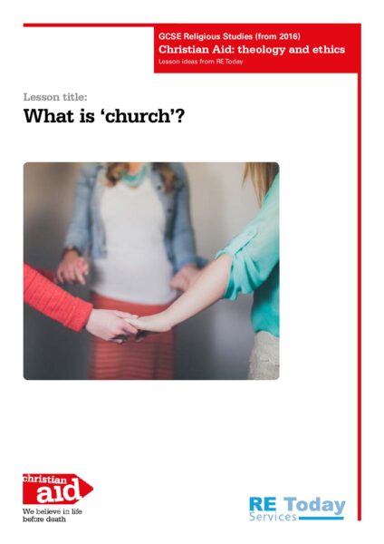 5 RE GCSE Christian Aid Church as global pdf