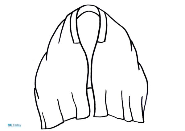 A copy of the Tallit template pdf