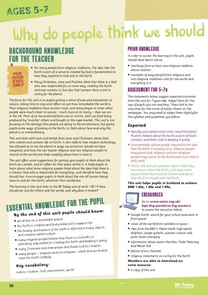 BQBA3 3 Care for the Earth S pdf