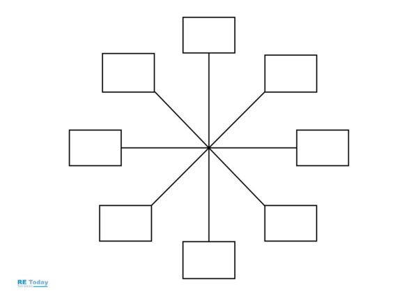Blank snowflake template pdf