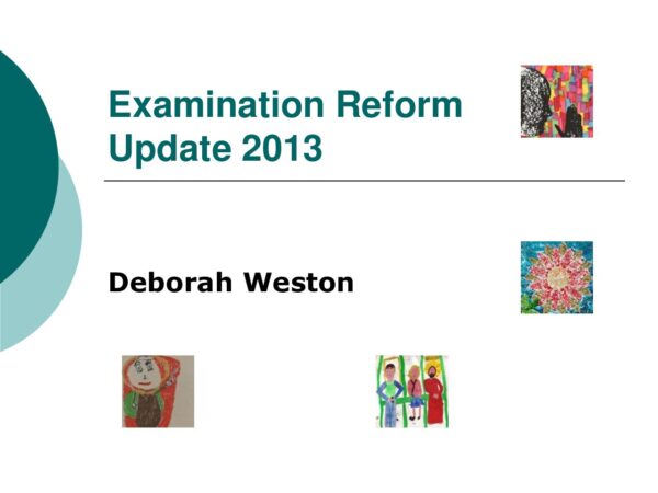 Exam Reform 2013 pdf