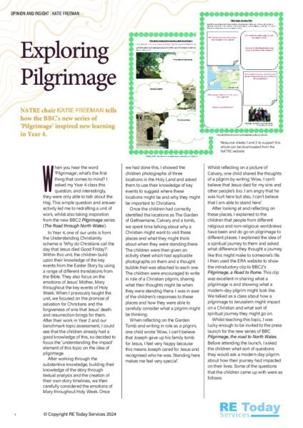 Exploring Pilgrimage RET41 3 S pdf