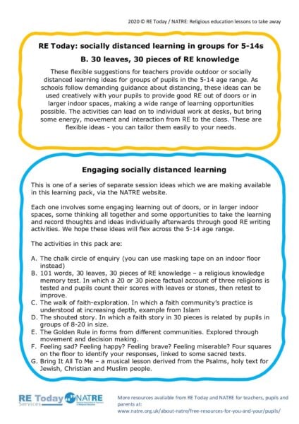 FDL RE Today and NATRE 30 pieces of knowledge pdf