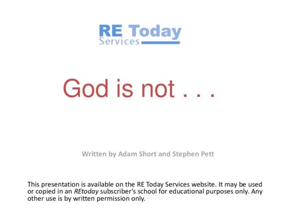 God is not for 7 14s powerpoint pdf