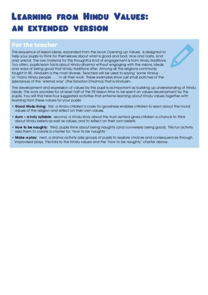 Hindu Values pdf