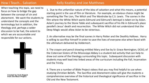 How I teach Salvation pdf