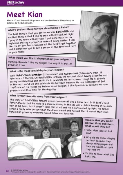 Meet Kian a Bahai pdf