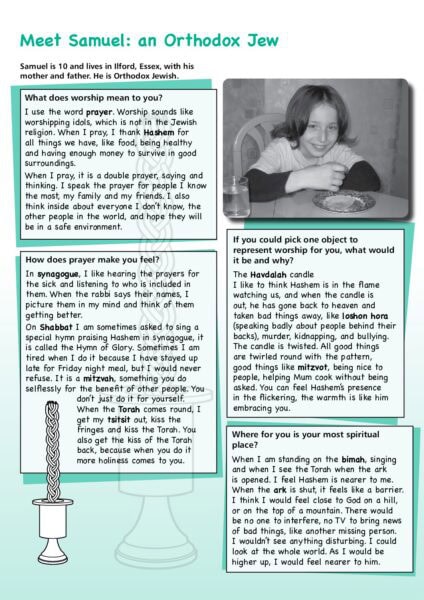 Meet samual an orthodox Jew pdf