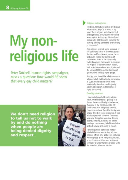 My non religious life pdf