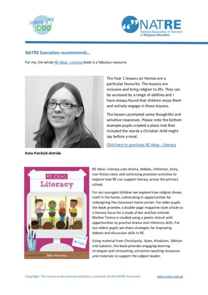 NATRE Executive Recommends RE Ideas Literacy pdf