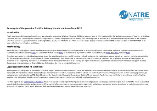 NATRE Primary Survey 2022 final 002 pdf