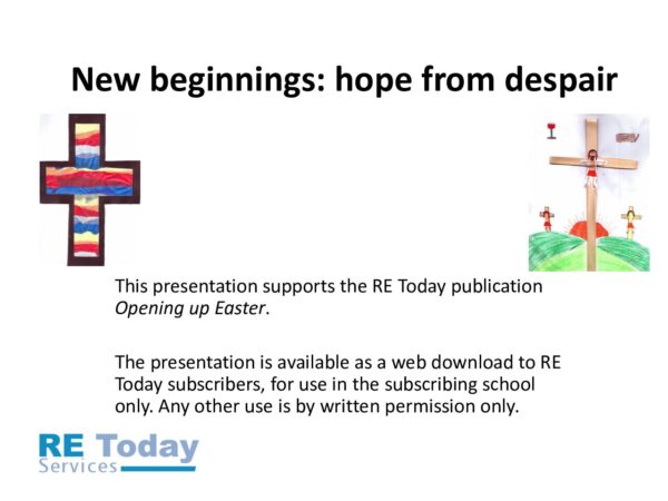 New beginnings hope from despair pdf