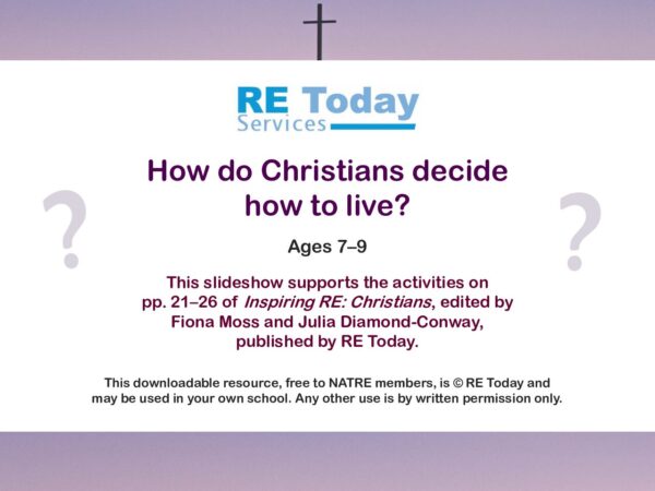 PPT How do Christians decide how to live pdf