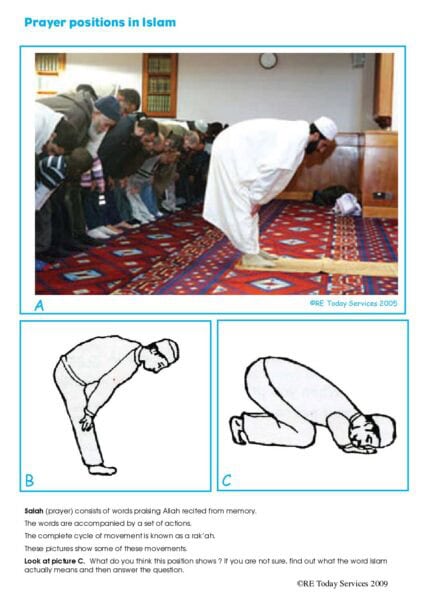 Prayer positions in Islam pdf