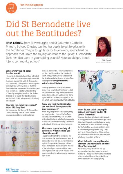 REtoday pp16 17 St Bernadette pdf