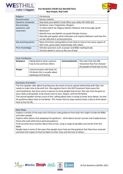 Real People Real Faith KS2 RC 2 pdf