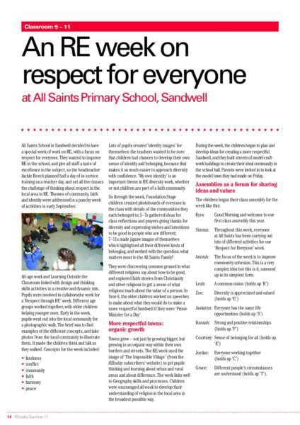 Respect for everyone pdf