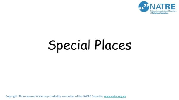 Special Places RE Today version pdf