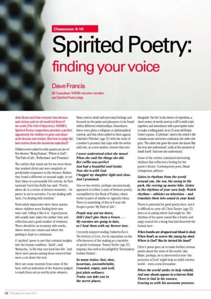 Spirited Poetry Classroom 5 16 pdf