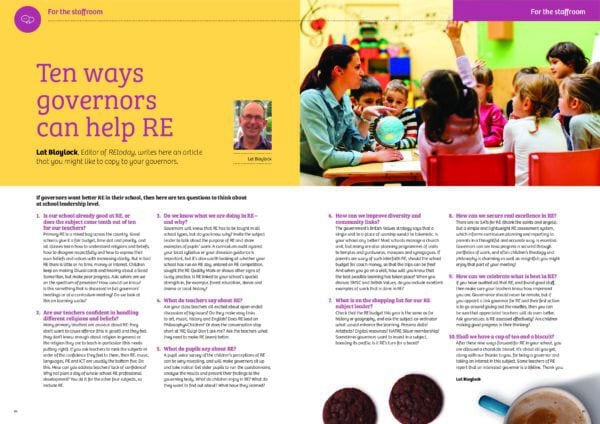 Ten ways governors can help RE pdf
