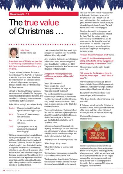 The true value of Christmas pdf