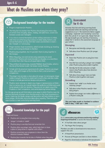 What do Muslims use when they pray pp. 4 8 pdf