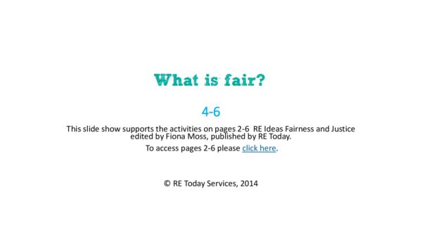 What is fair for web p2 6FM pdf