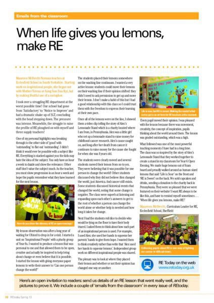 When life gives you lemons make RE pdf