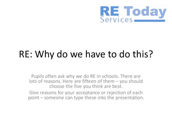Why RE PPT updated pdf