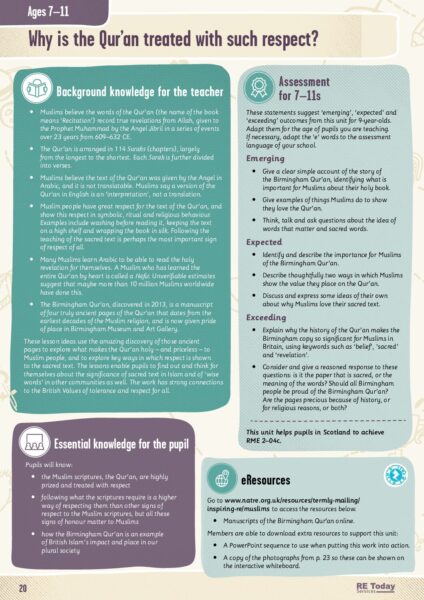 Why is the Quran treated with such respect pp. 20 26 pdf