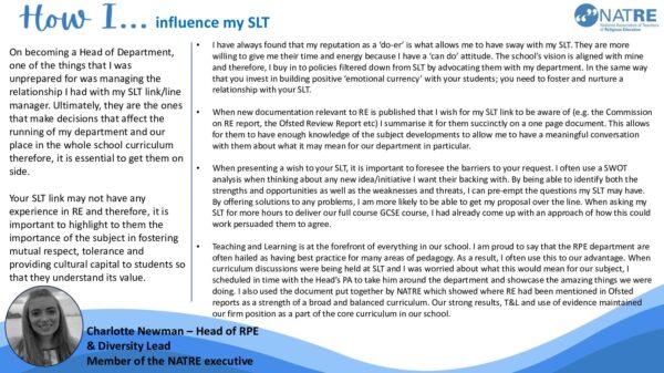 how I influence my slt pdf