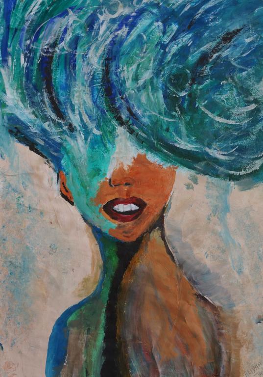 Aliyah age 10 Blue Beauty