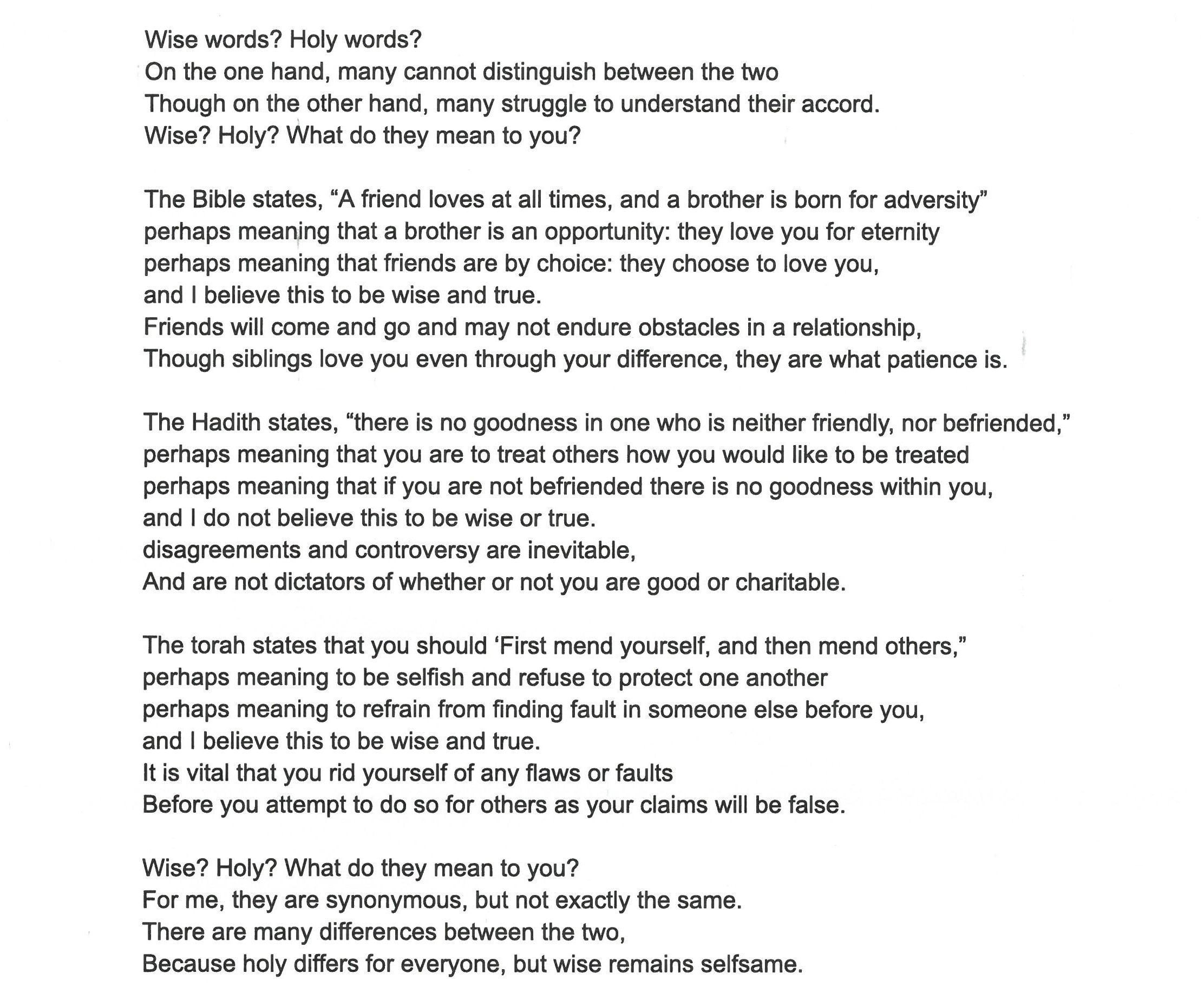 Anya Machado age 14 King Edward school for girls