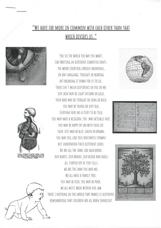 Bethany 12 The Chase School We Have Far More in Common