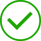 Icon Large Tick Green