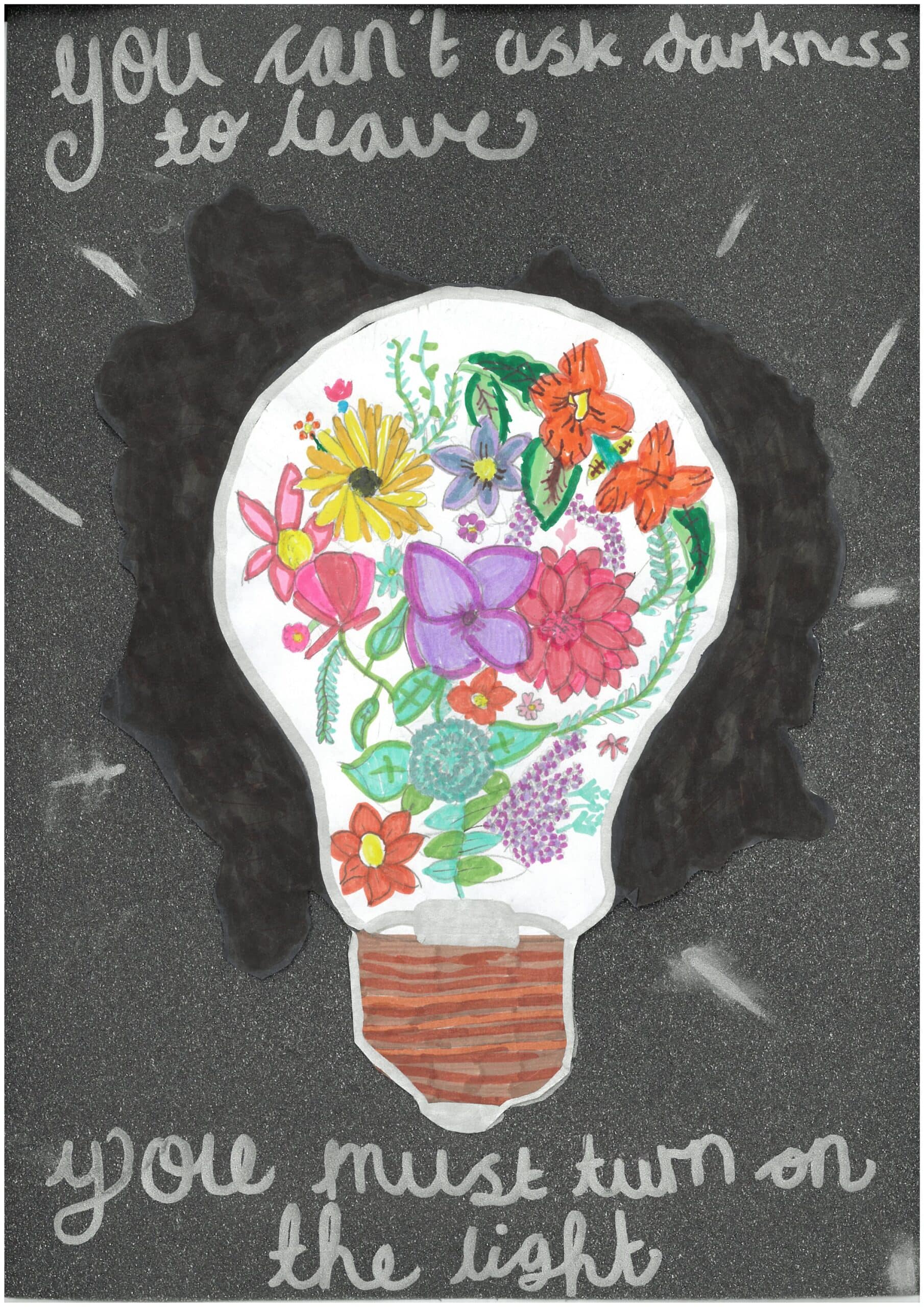 Millie Age 11 A light in the dark Looking beyond scaled