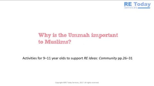 Why is the ummah important for muslims