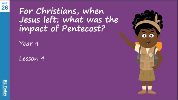 Year 4 – For Christians, when Jesus left; what was the impact of Pentecost? – PowerPoint Lesson 4
