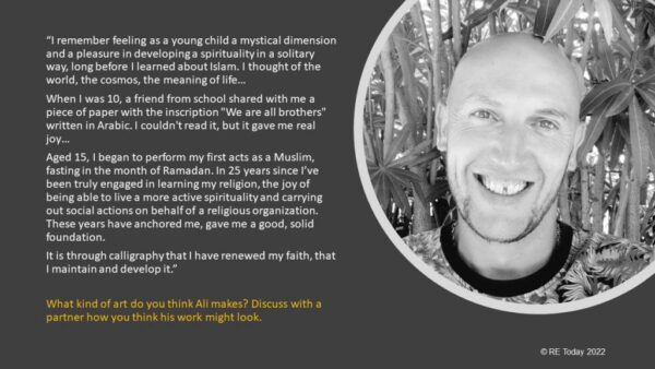 Ali Caligraff ppt pic