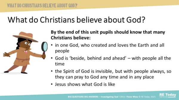 BQBA1 Christians believe about God Single slide