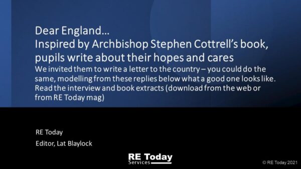 Dear England PPT slide 1 pic