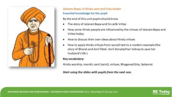 ERW3 Jalaram Bapa and Virbai pic