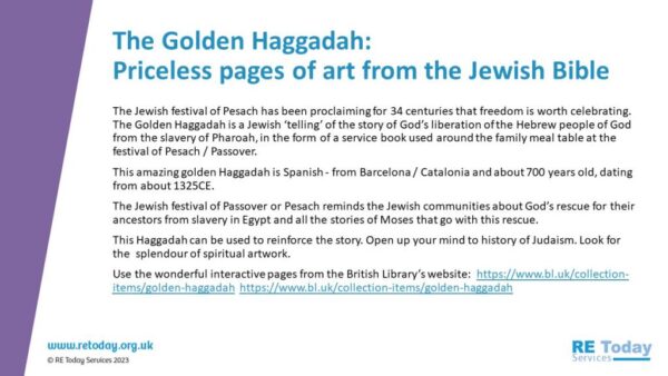 Golden Haggadah Worth Celebrating PPT RET 40 3 pic