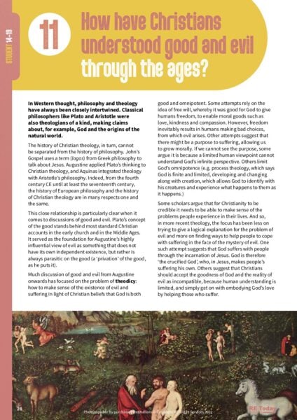 How Christians understood good and evil through ages CKRE6 S pdf